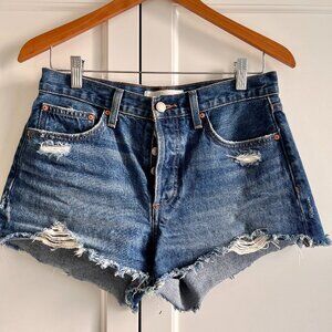 DENIM FORUM Ex-boyfriend Jean Shorts Size 26